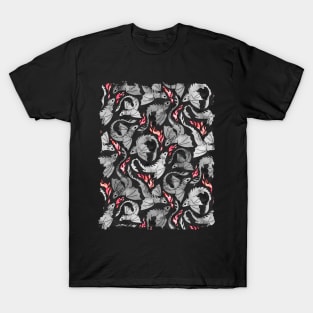 Dragon fire dark grey T-Shirt